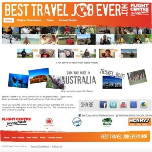 Best Travel Job Ever conceived by Gregg Tilston