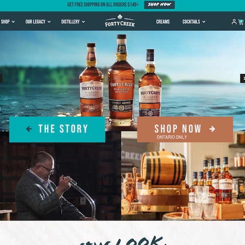 Direct to Consumer DTC Ecommerce website